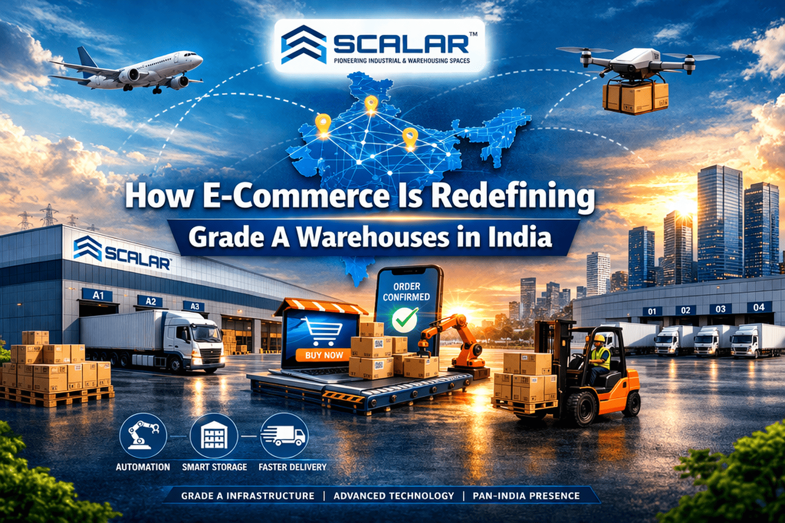 How E-Commerce Is Redefining Grade A Warehouses in India