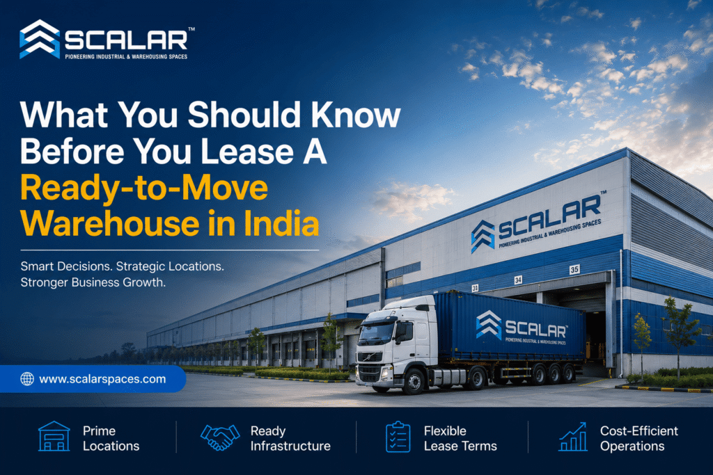 What You Should Know Before You Lease A Ready-to-Move Warehouse in India