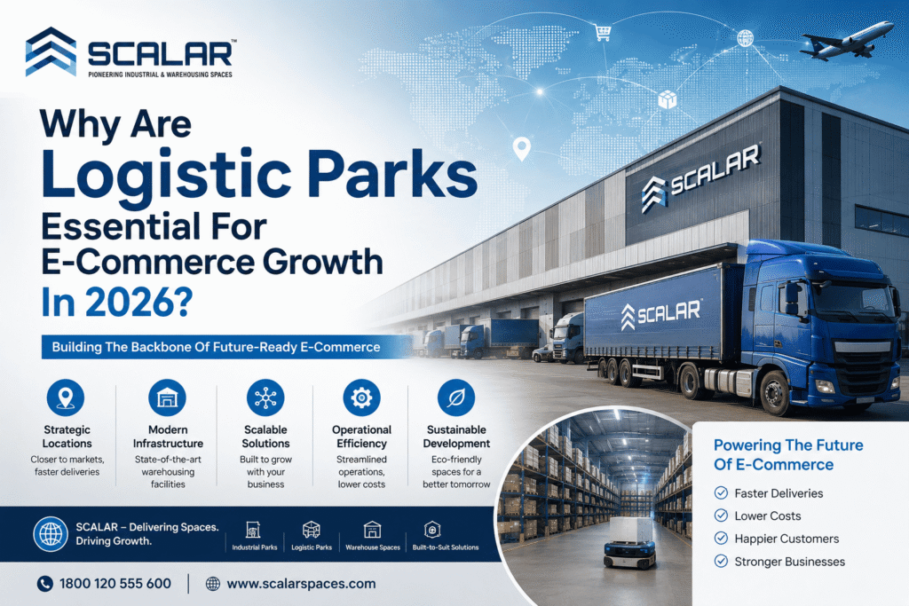 Why Are Logistic Parks Essential For E-Commerce Growth In 2026?