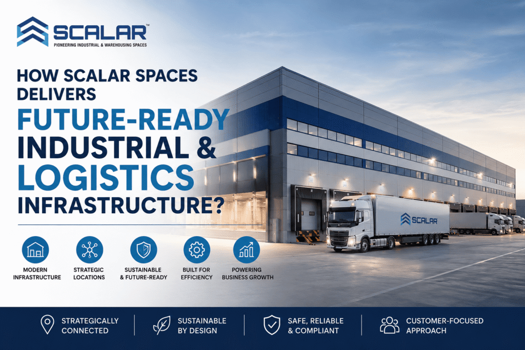 How Scalar Spcaes Delivers Future-Ready Industrial & Logistics Infrastructure?