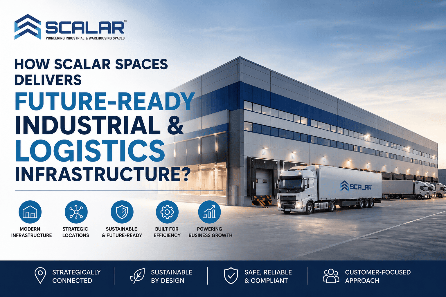 How Scalar Spcaes Delivers Future-Ready Industrial & Logistics Infrastructure?