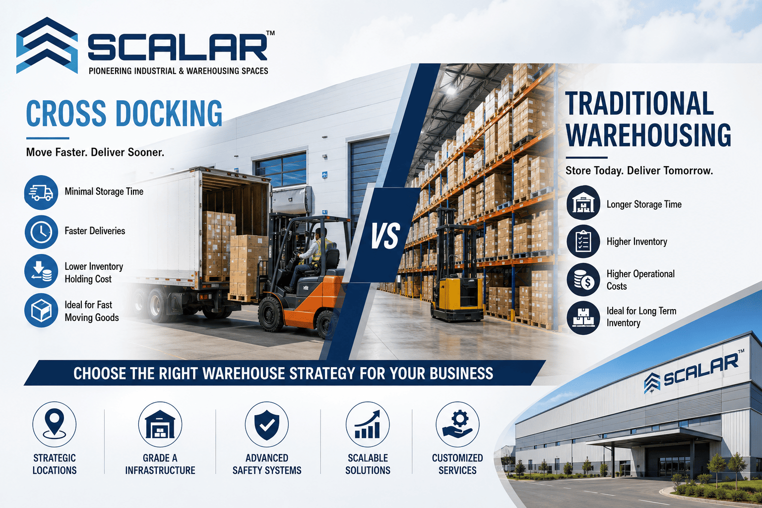 Cross Docking Vs. Traditional Warehousing: Complete Guide
