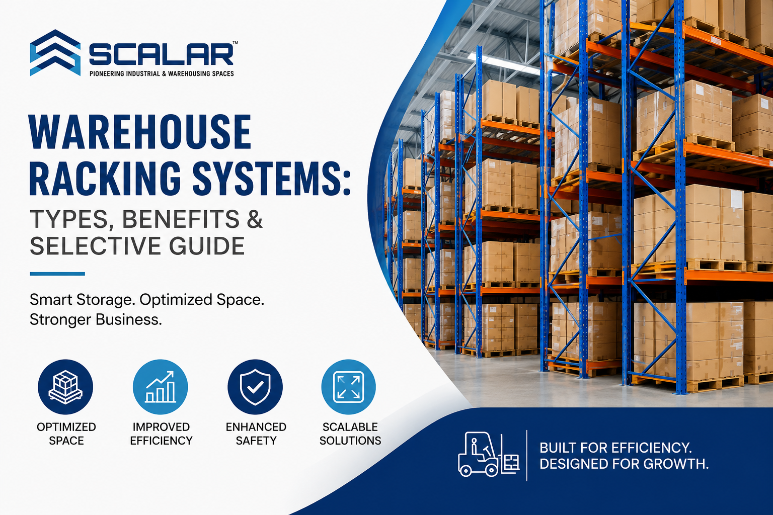 warehouse racking systems: types, benefits & selective guide