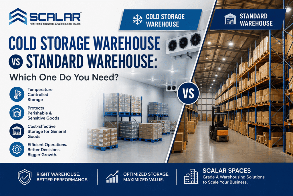 cold storage warehouse vs standard warehouse: which one do you need?
