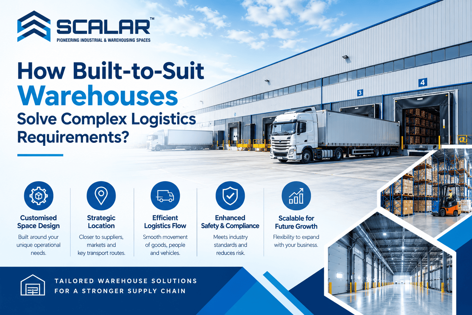 How built-to-suit warehouses solve complex logistics requirements?