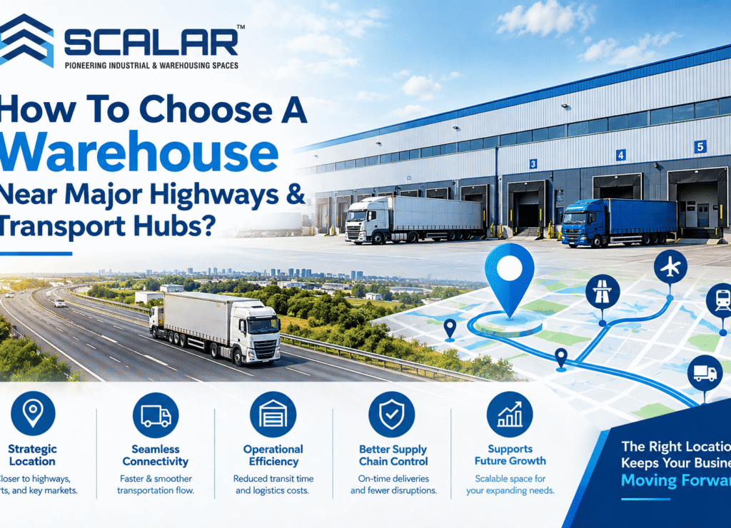 How To Choose A Warehouse Near Major Highways & Transport Hubs?
